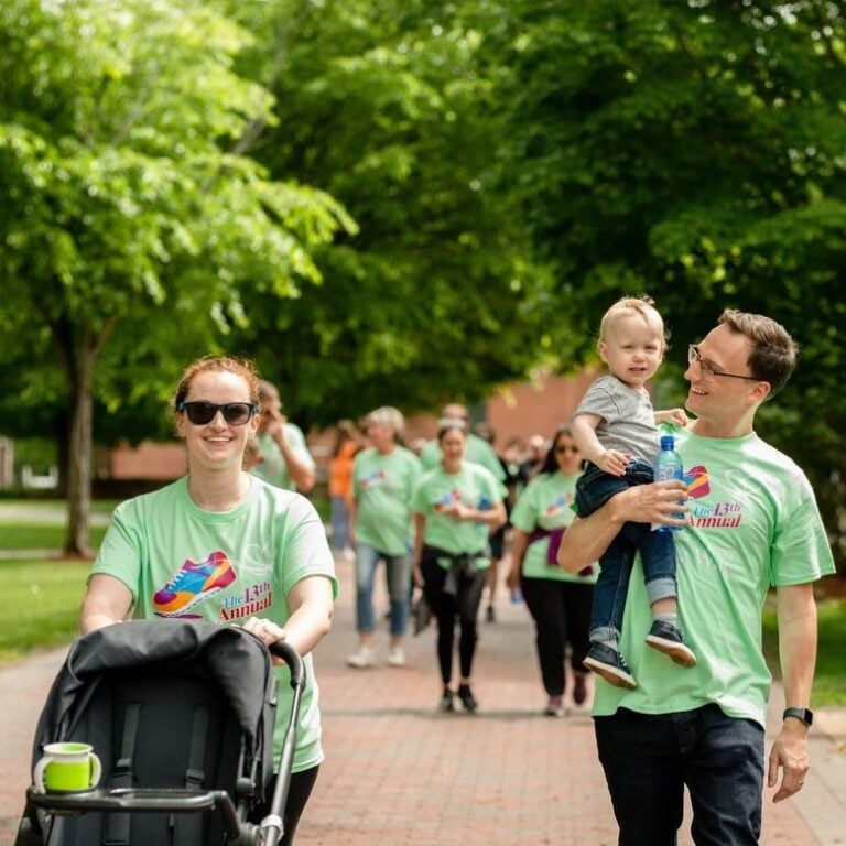 My Brother's Keepers members walking in the park