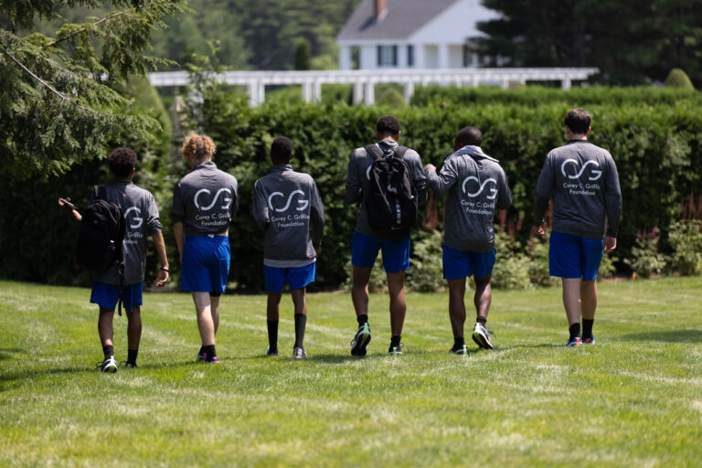 Boys walking off the field at RBTV