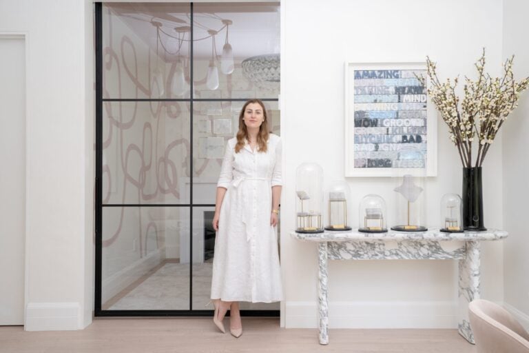 Hannah Florman at her studio